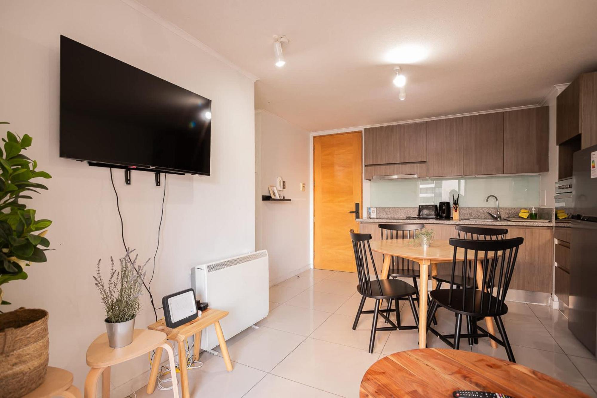 Apartamento Family-friendly Urban Retreat In Sara Del Campo Santiago